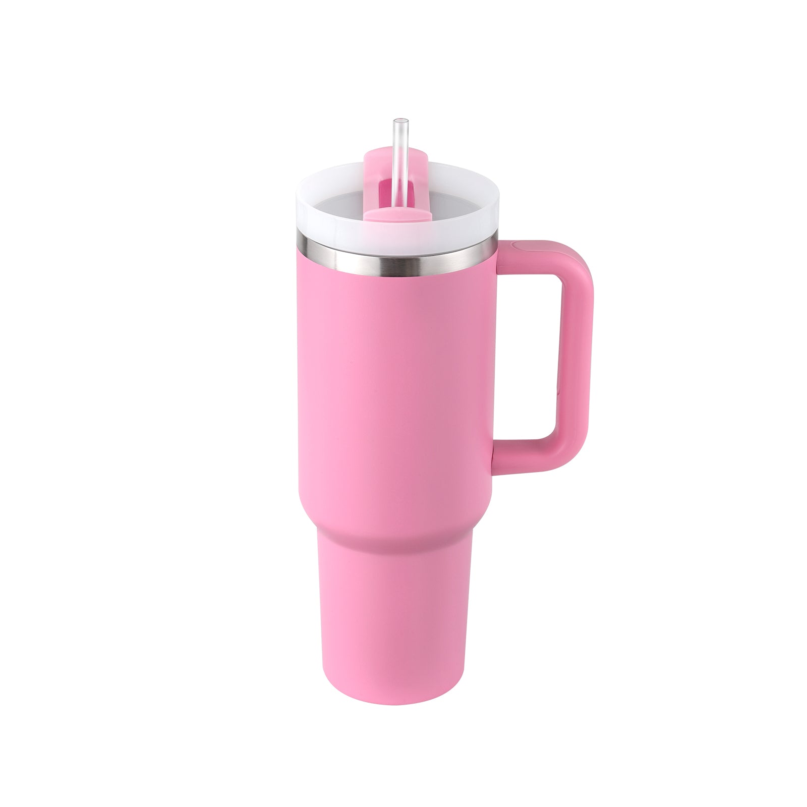 Tumbler da 40 oz con manico e cannuccia isolato termicamente