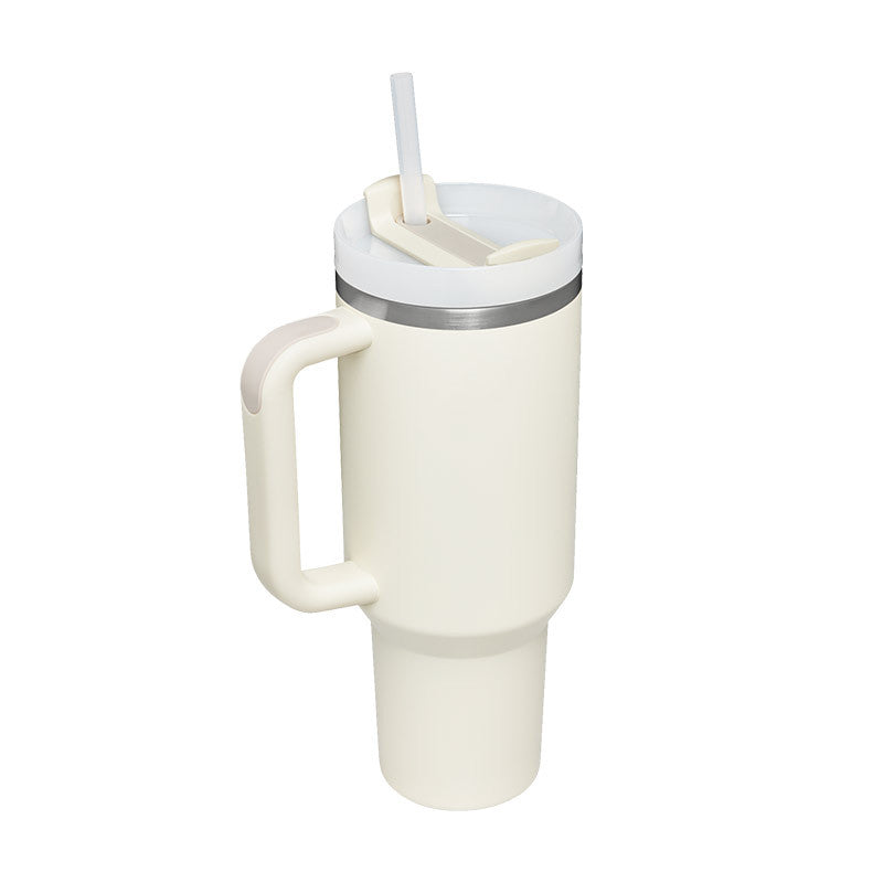 Tumbler da 40 oz con manico e cannuccia isolato termicamente